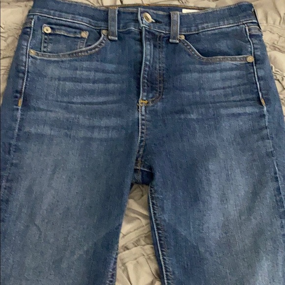 Rag & Bone Ankle Skinny In Clean Lily Dale Sz 26 - Picture 5 of 10